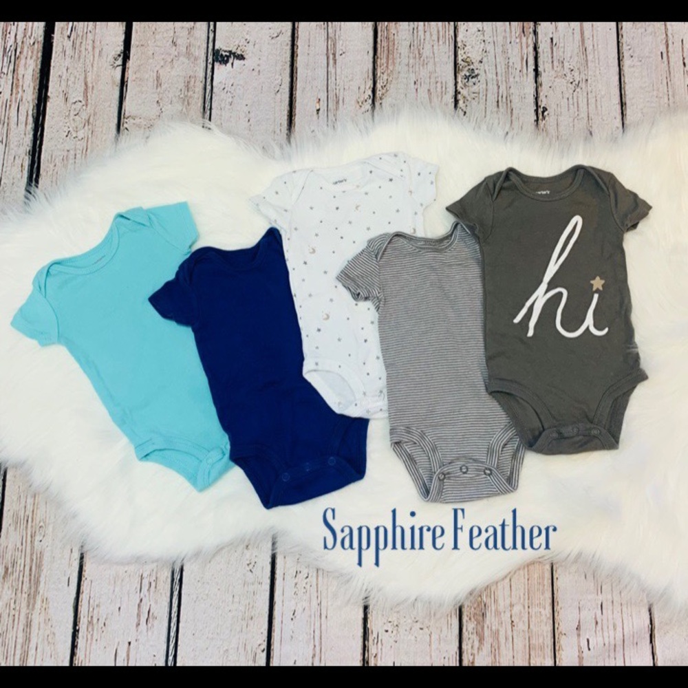 🆕Carter’s | Short Sleeve Onesie Bundle